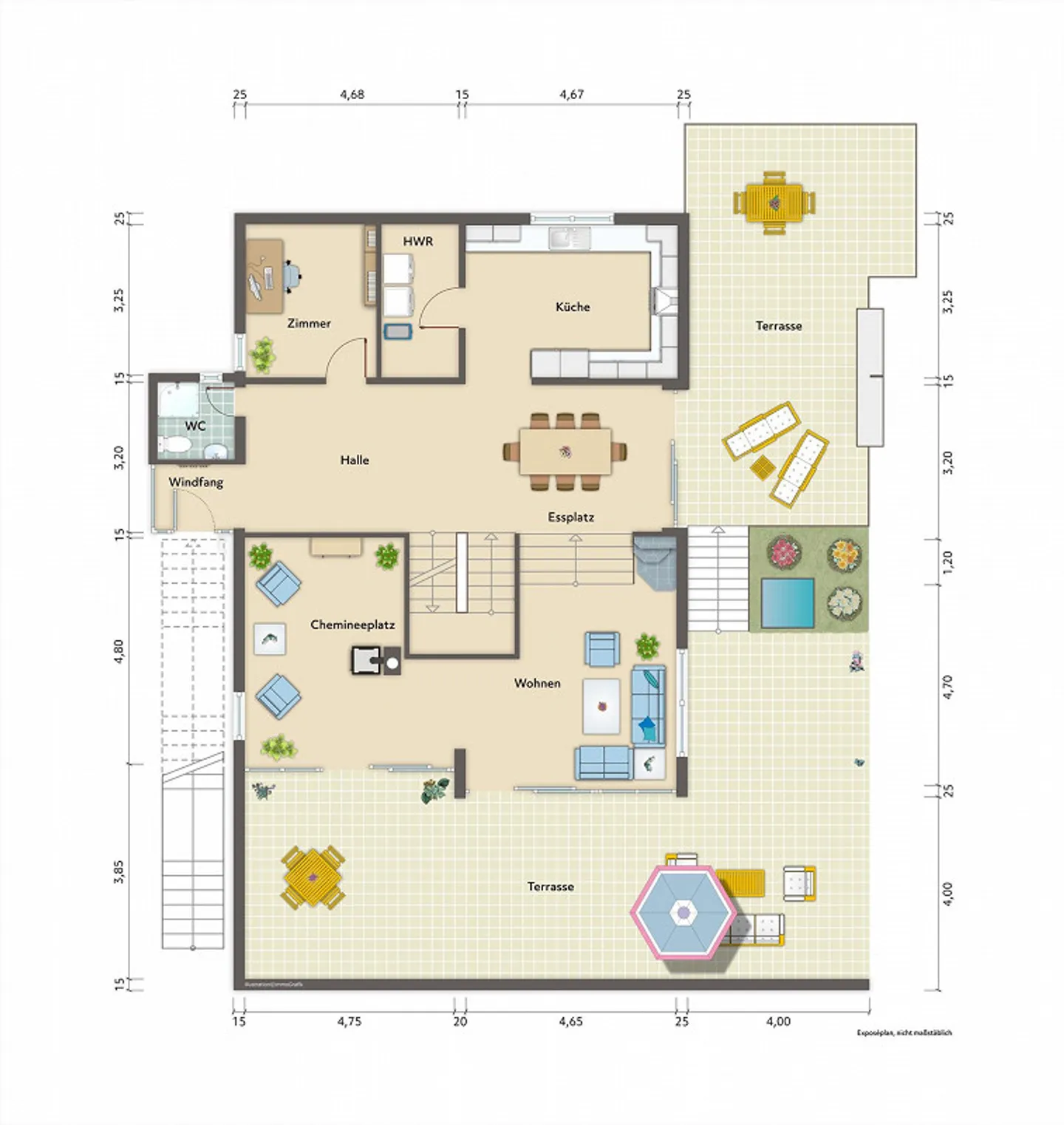 Villa attrayante avec appartement séparé - Mühleberg - Photo 13 sur 14