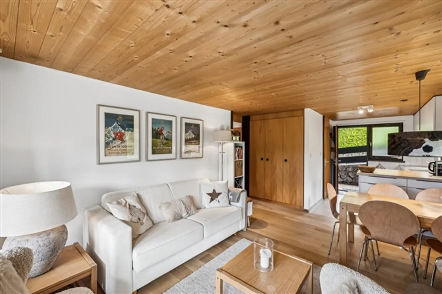 Renovated 2-room apartment with terrace in Alpe des Chaux / Gryon - Photo 13 of 15