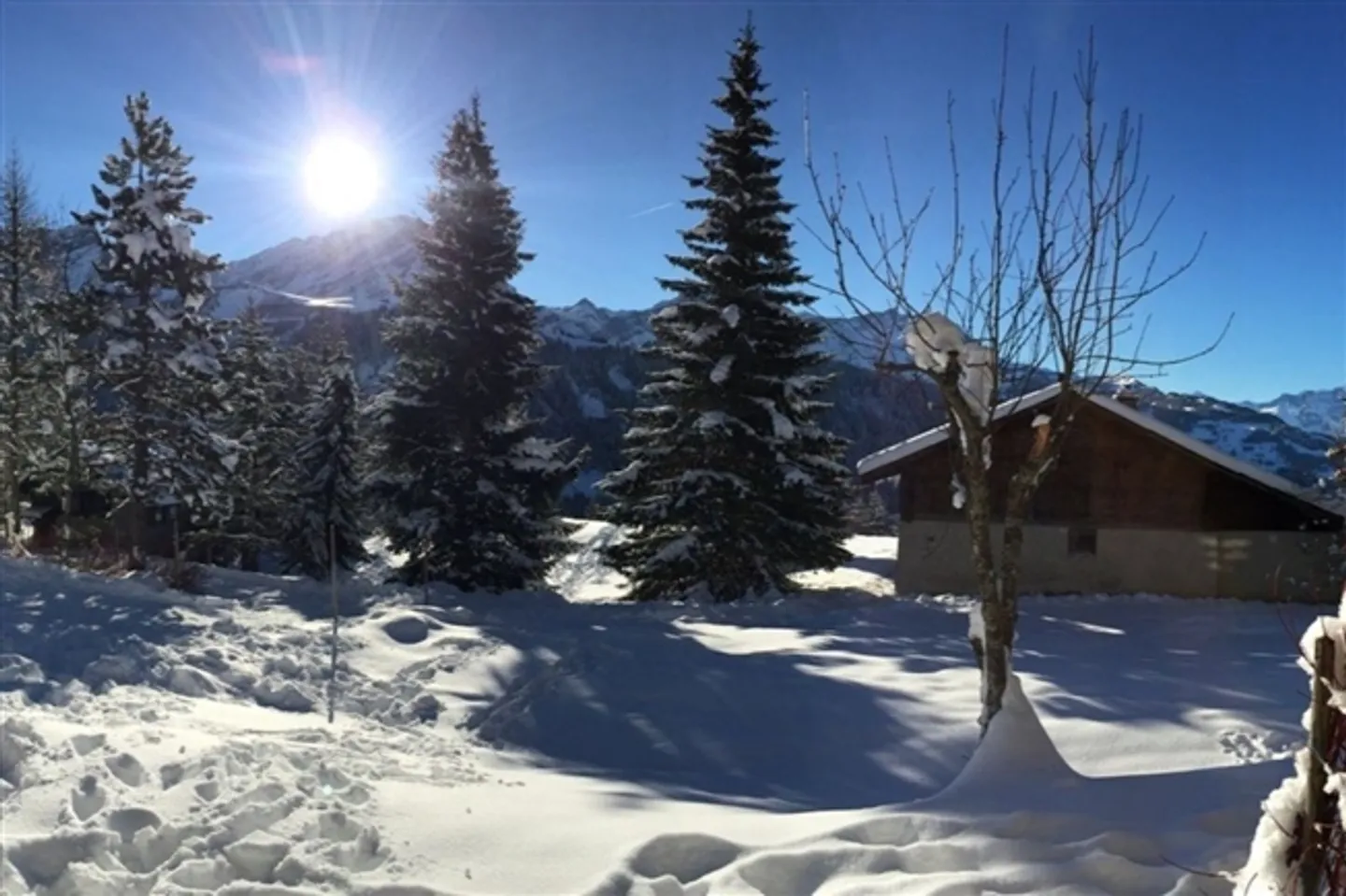 Renovated 2-room apartment with terrace in Alpe des Chaux / Gryon - Photo 15 of 15