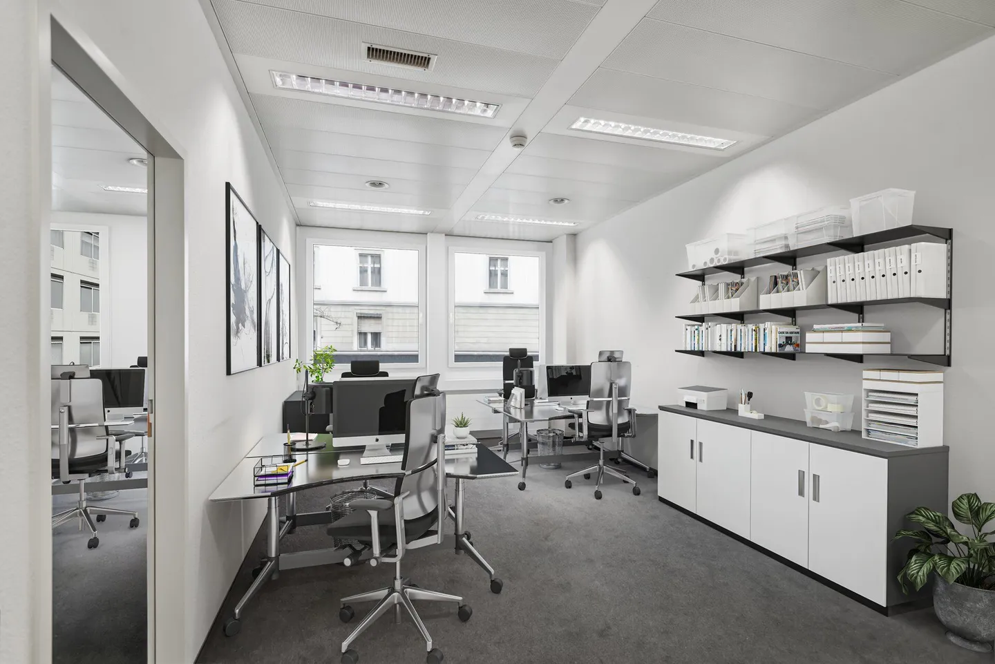 Surface de bureau dans un emplacement de choix dans le "Leuehuus" - Photo 2 sur 5