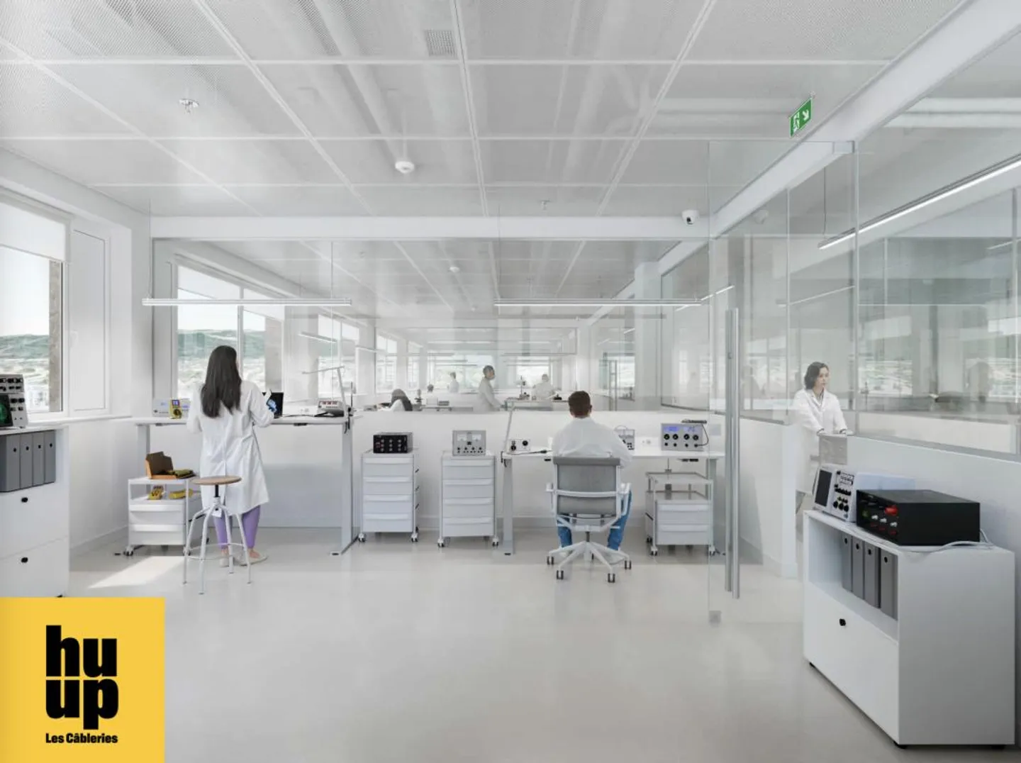 Vaudbureaux, rimangono 3'500 m2, Minergie, vista superba, divisibili, a ... - Foto 8 di 11