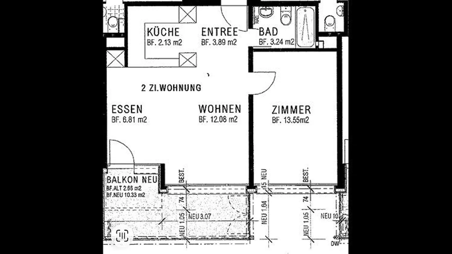 APPARTEMENT 2½ PIÈCES À EFFRETIKON (ZH), MEUBLÉ, TEMPORAIRE - Photo 7 sur 7