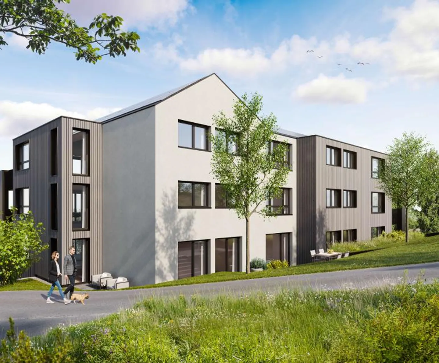 Modernes Penthouse in der Natur - Foto 2 von 10