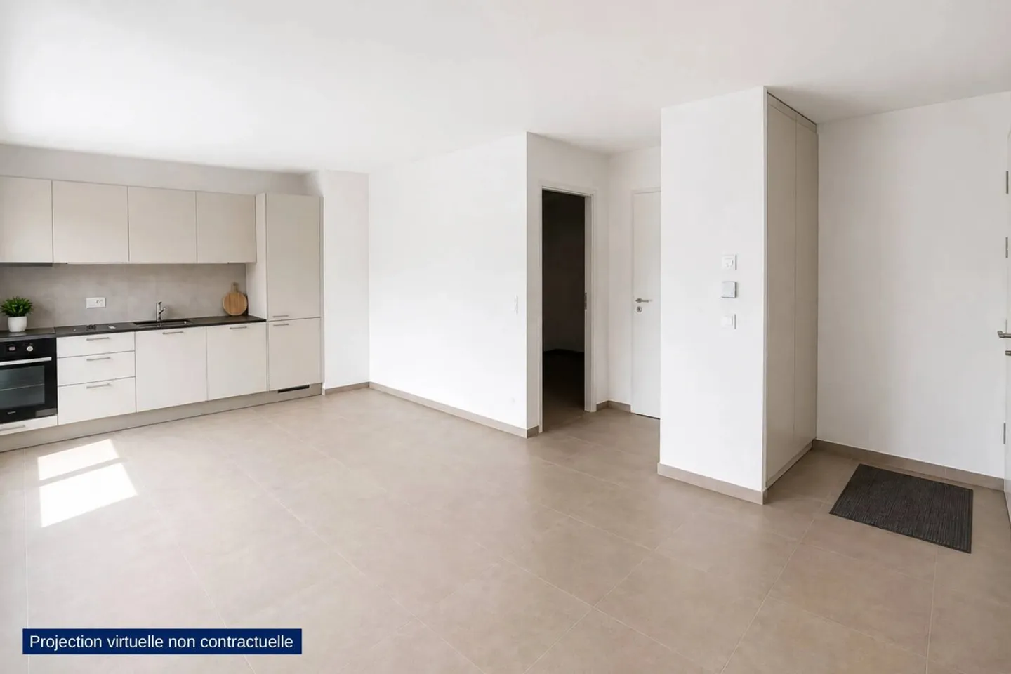 2.5 Room Penthouse with Terrace for Rent in Uvrier - Photo 6 of 9