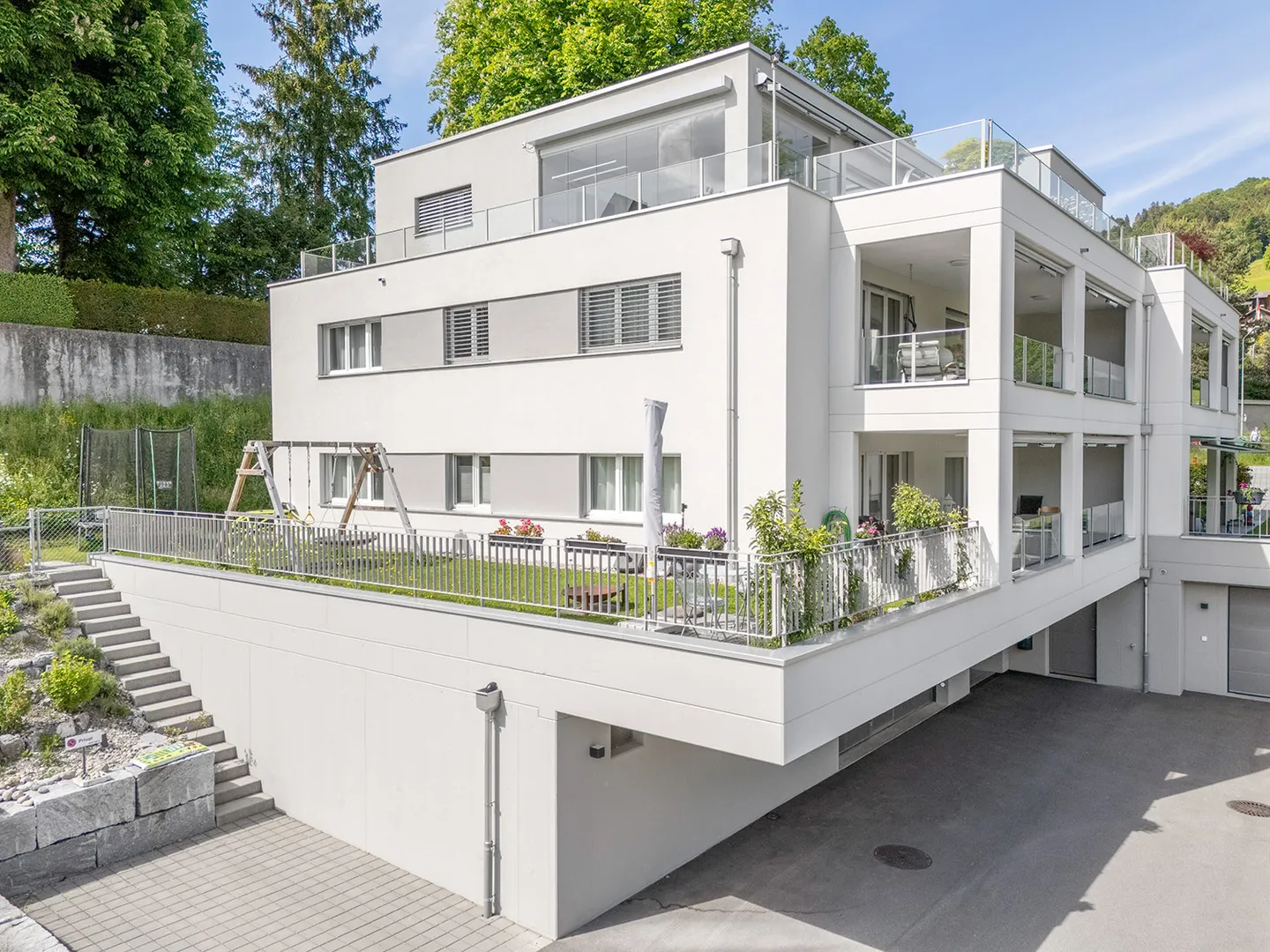 Modernes Gartenapartment für Familien - Foto 1 von 9