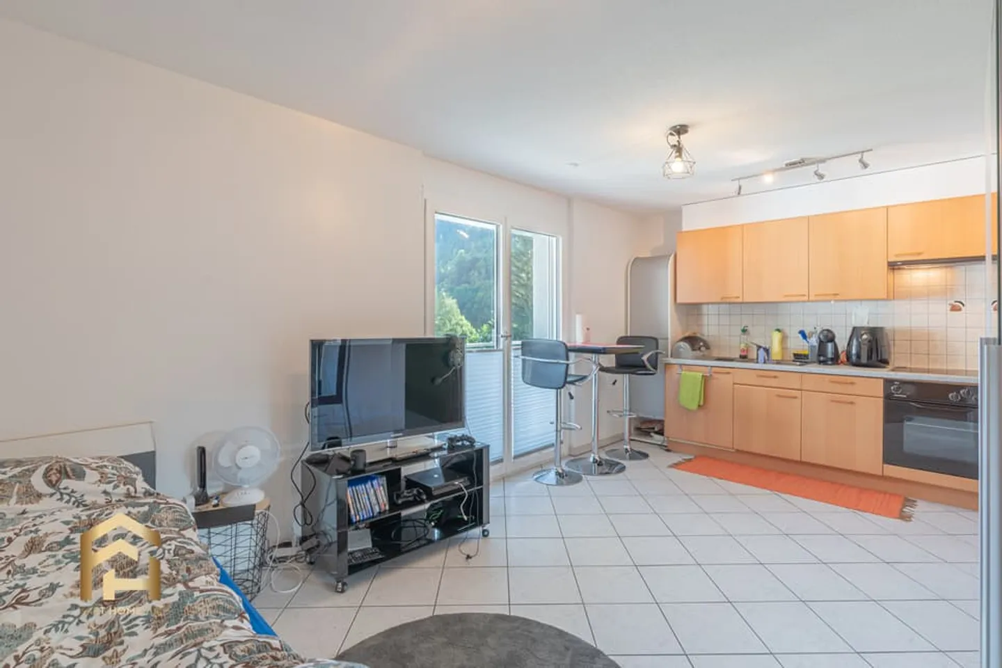 Studio meublé au cœur de Fiesch - Photo 4 sur 13