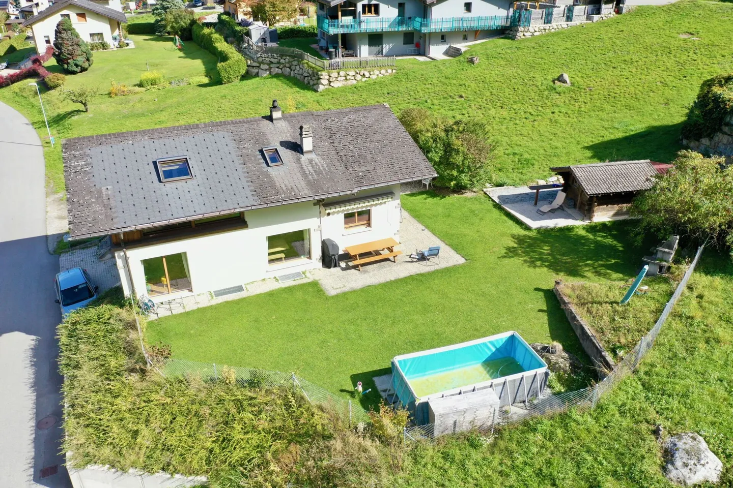 «Les Valettes - Bellissima casa indipendente ristrutturata di 7,5 locali con giardino, in zona tranquilla, a 5 minuti da Martigny.» - Foto 20 di 21
