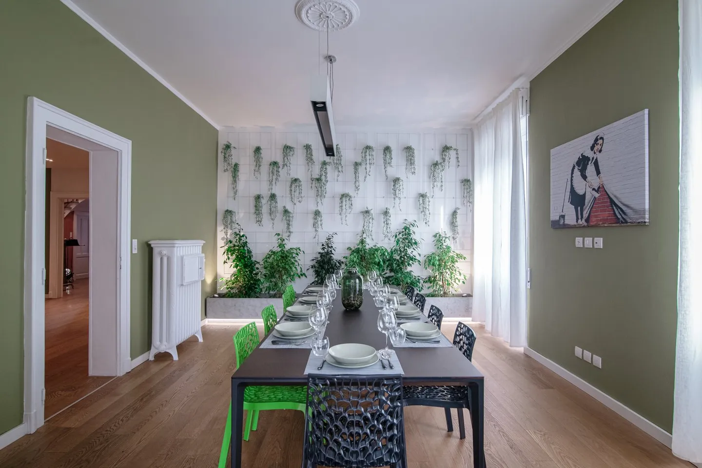 Rental apartment available monthly: Villa ready for immediate occupancy in Lugano center with important lake view - Photo 8 of 28