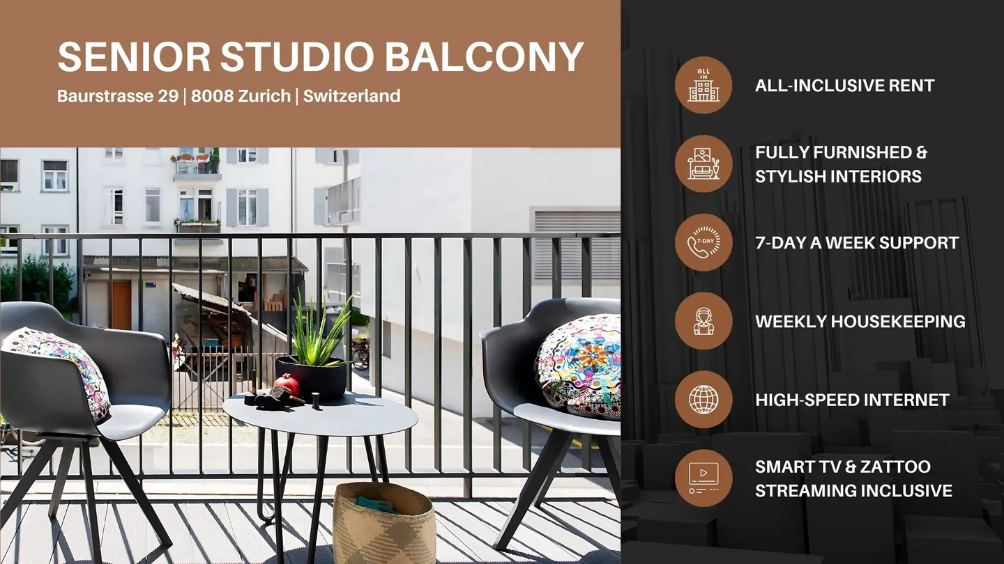 APPARTAMENTI COSMOPOLITANI - STUDIO SENIOR CON BALCONE SERVIZI - Foto 1 di 15
