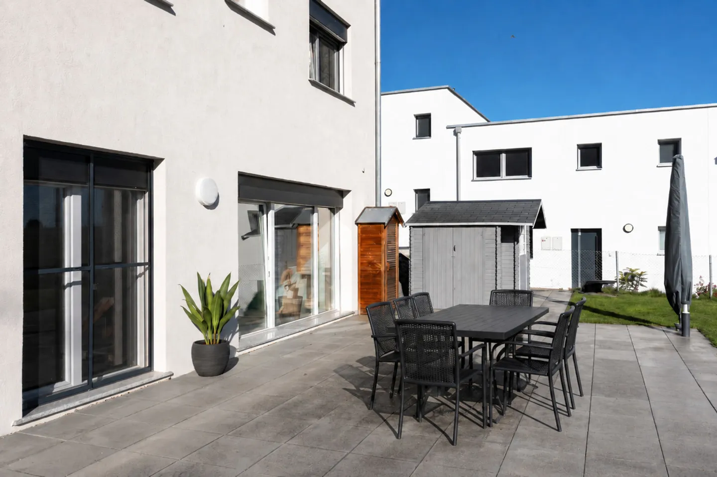 Villa contemporanea con 6,5 stanze e appartamento indipendente affittato - Foto 23 di 31