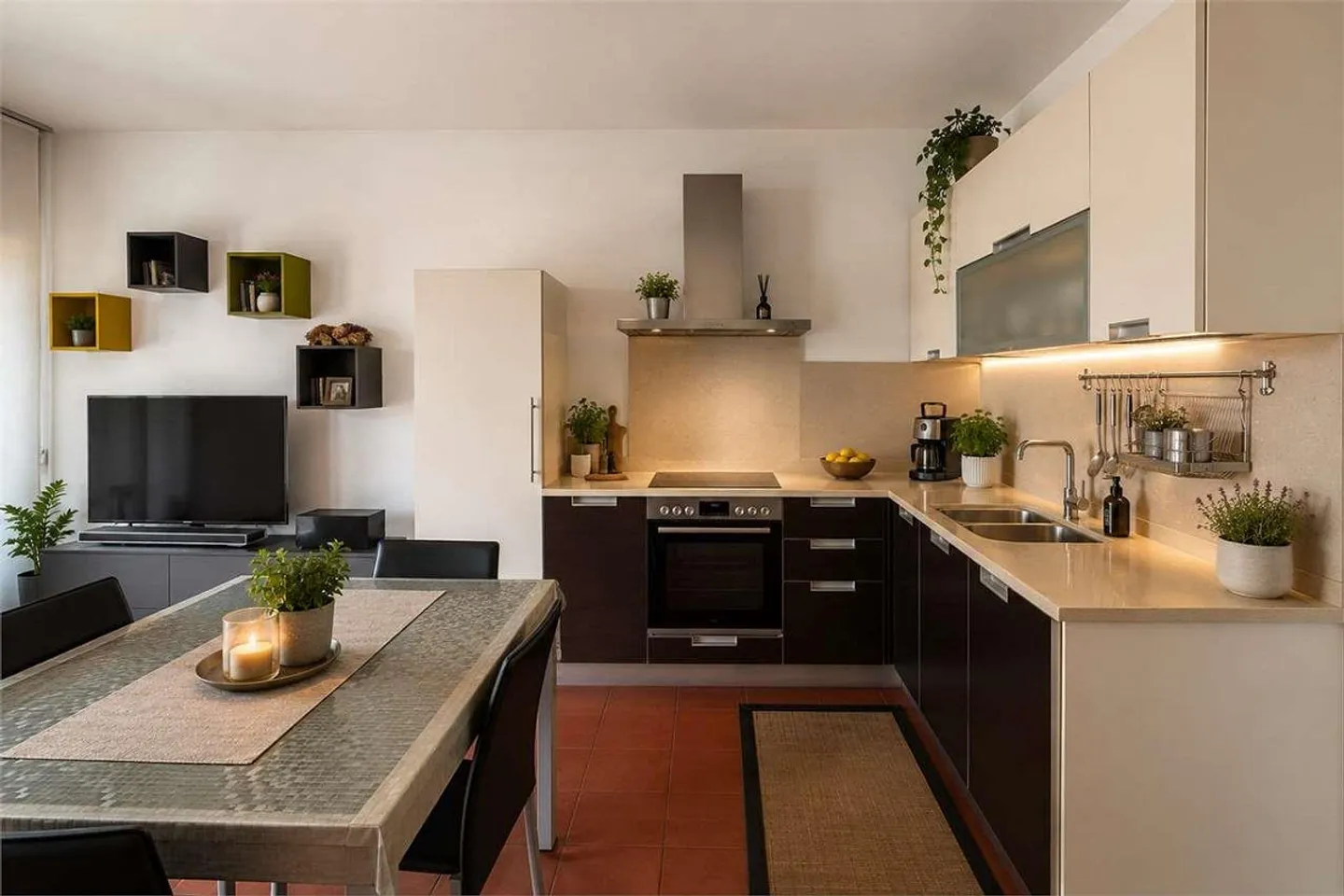 Appartement lumineux de 3,5 pièces avec terrasse dans une résidence prestigieuse - Photo 5 sur 11