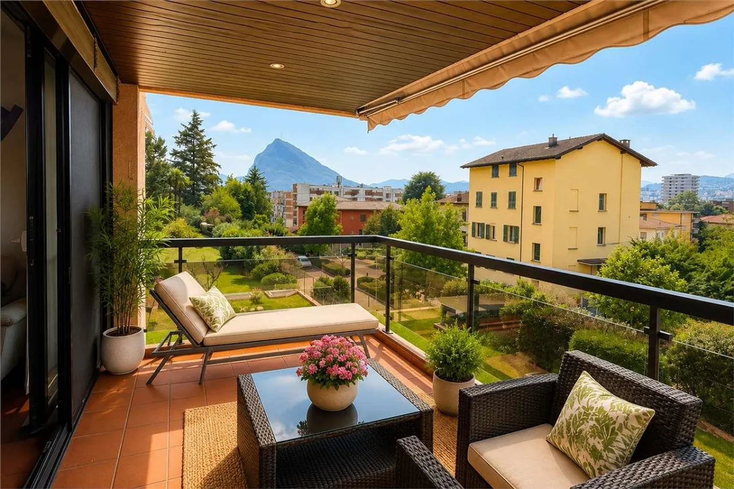 Appartement lumineux de 3,5 pièces avec terrasse dans une résidence prestigieuse - Photo 10 sur 11