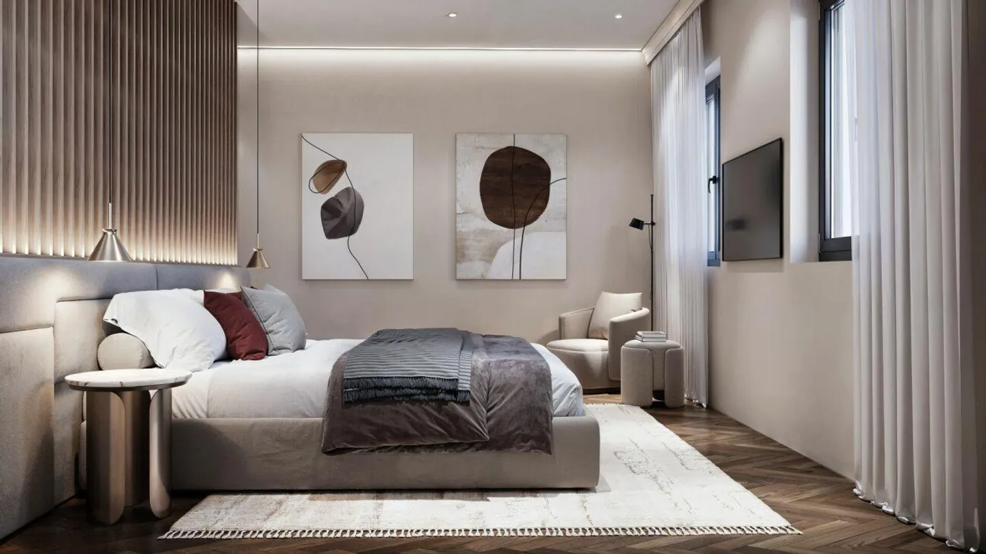 Neue und elegante 3.5 Zimmer-Wohnung mit Terrasse - Foto 6 von 8