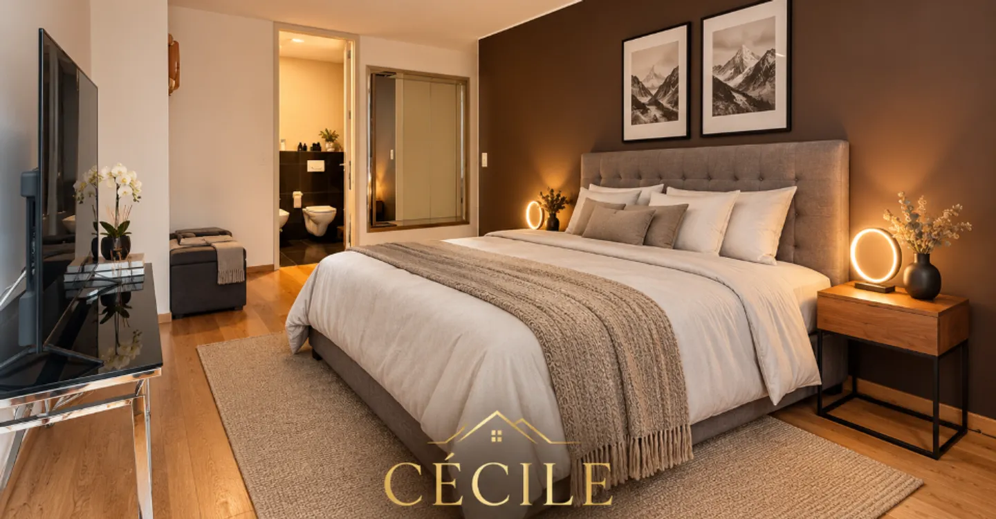 4.5-room apartment of 142 m² in the heart of Montreux - Photo 13 of 18