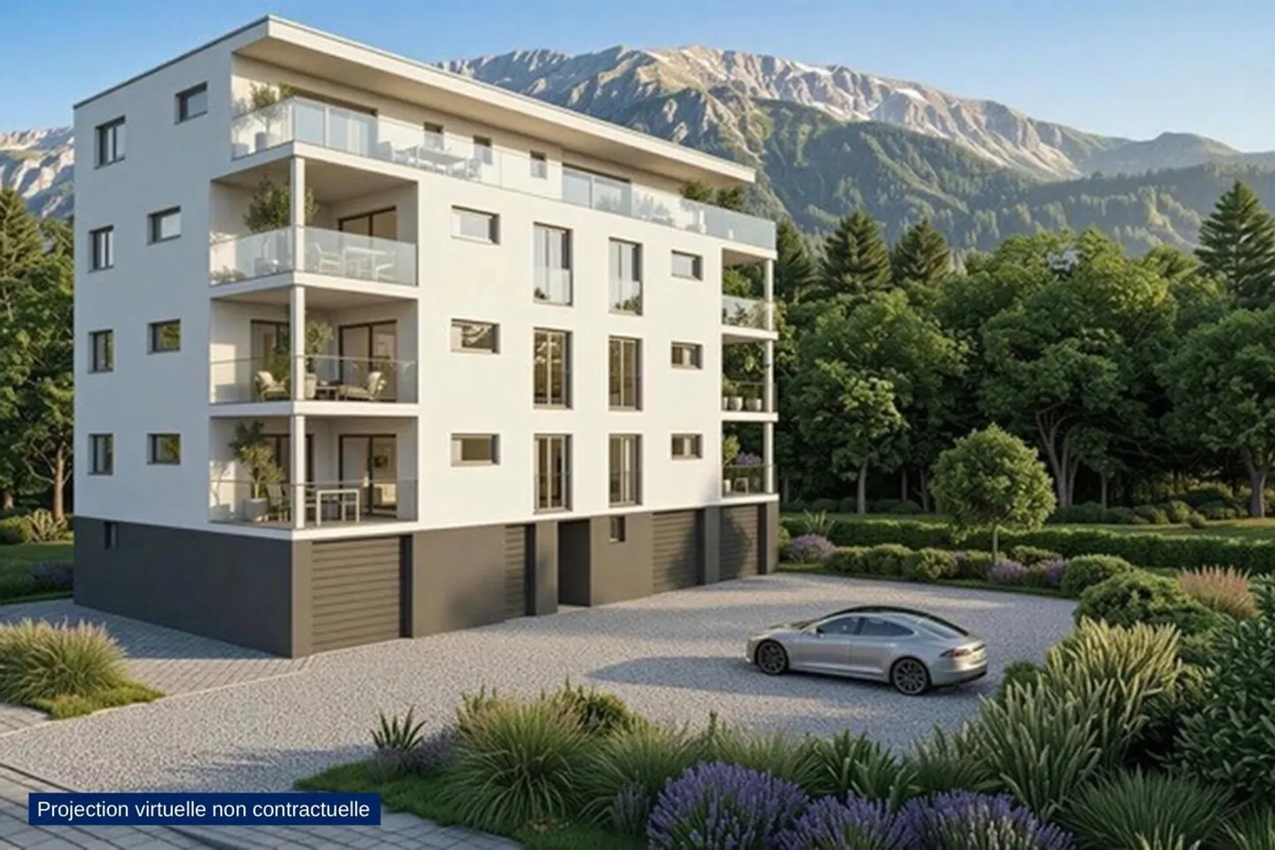 Appartement moderne avec terrasse - Photo 2 sur 7