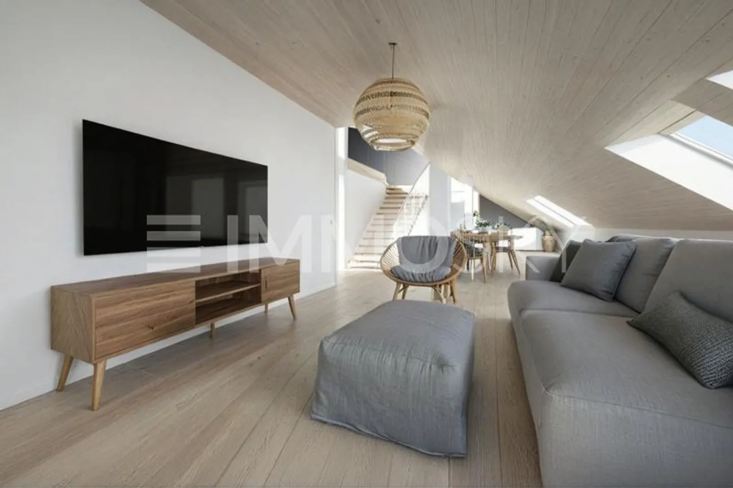 Duplex de 3.5 pièces à 10min de Payerne ! - Photo 2 sur 4