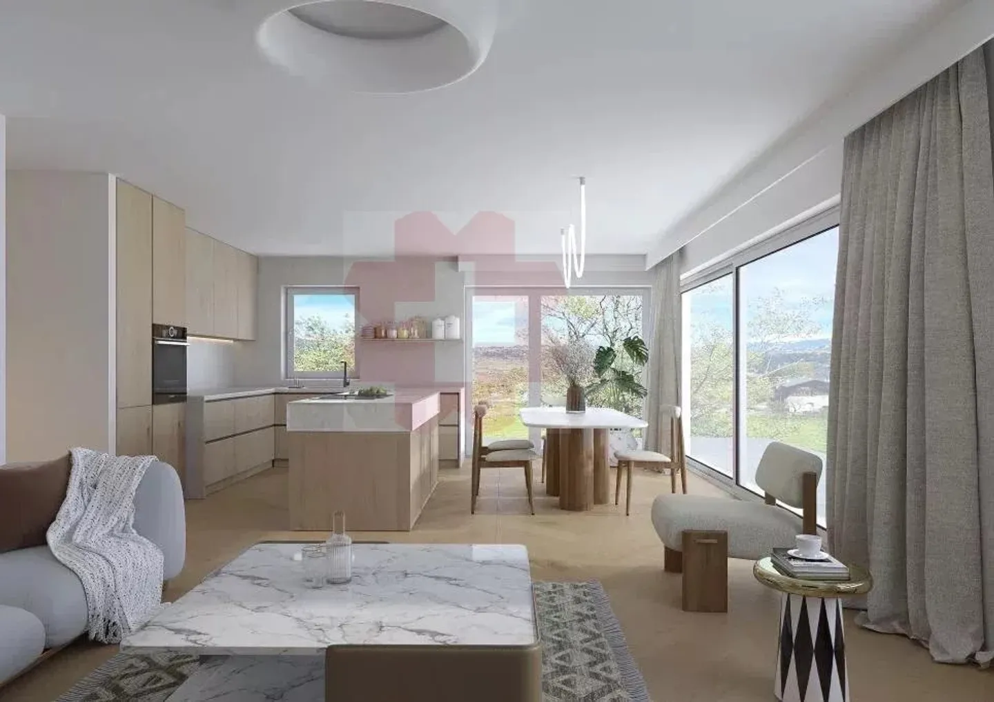 Magnificent 3.5 rooms with exceptional view - Foto 3 von 10