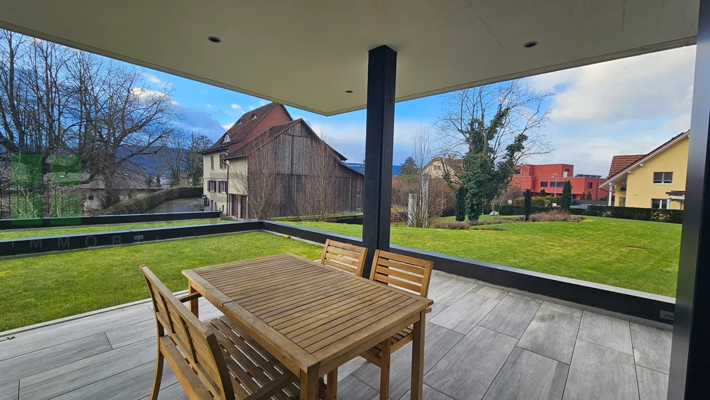 Außergewöhnliche Gartenwohnung von 170 m² in einer zeitgenössischen Residenz - Foto 9 von 13