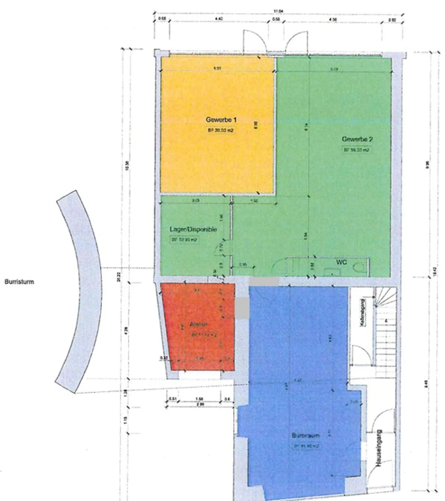 Gewerbefläche in der Solothurner Altstadt zu vermieten - Foto 6 von 8