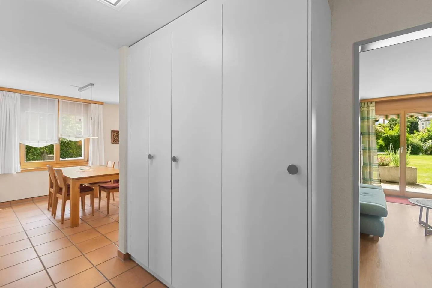 Quiet garden apartment with unobstructed open space and underground parking space - Photo 7 of 13