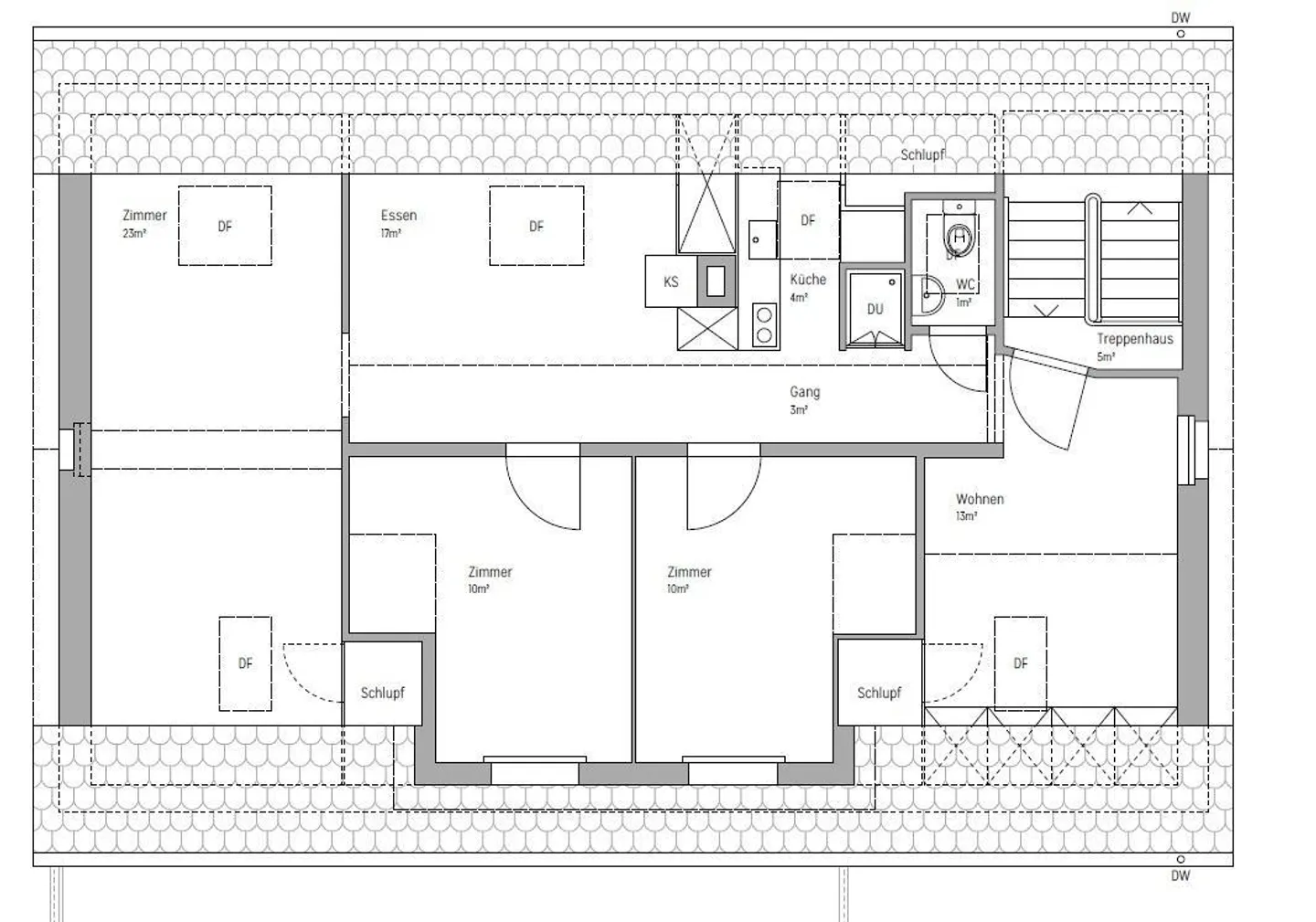 Appartement de 3 pièces avec location limitée à Winterthur - Photo 2 sur 12