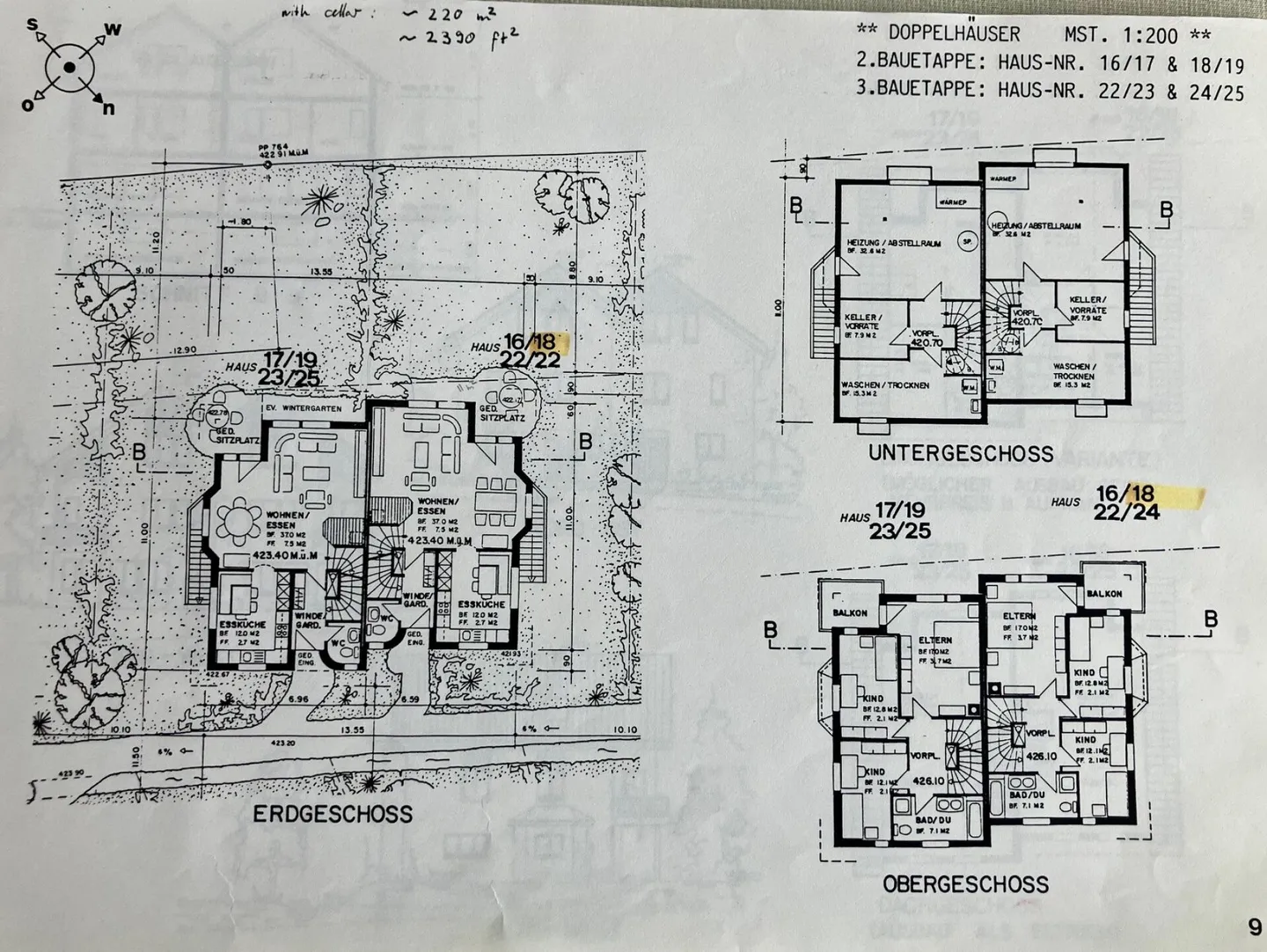 Attraktives Doppelhaus mit viel Platz in ruhigem Wohnquartier - Foto 8 von 9