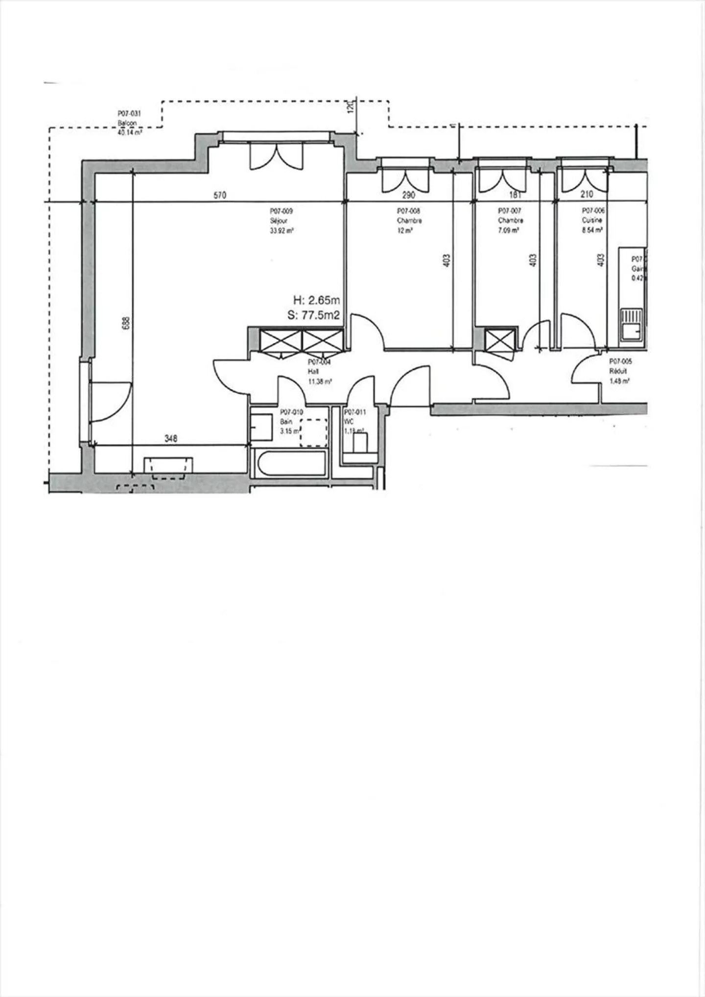 3,5-Zimmer-Wohnung - Foto 2 von 2