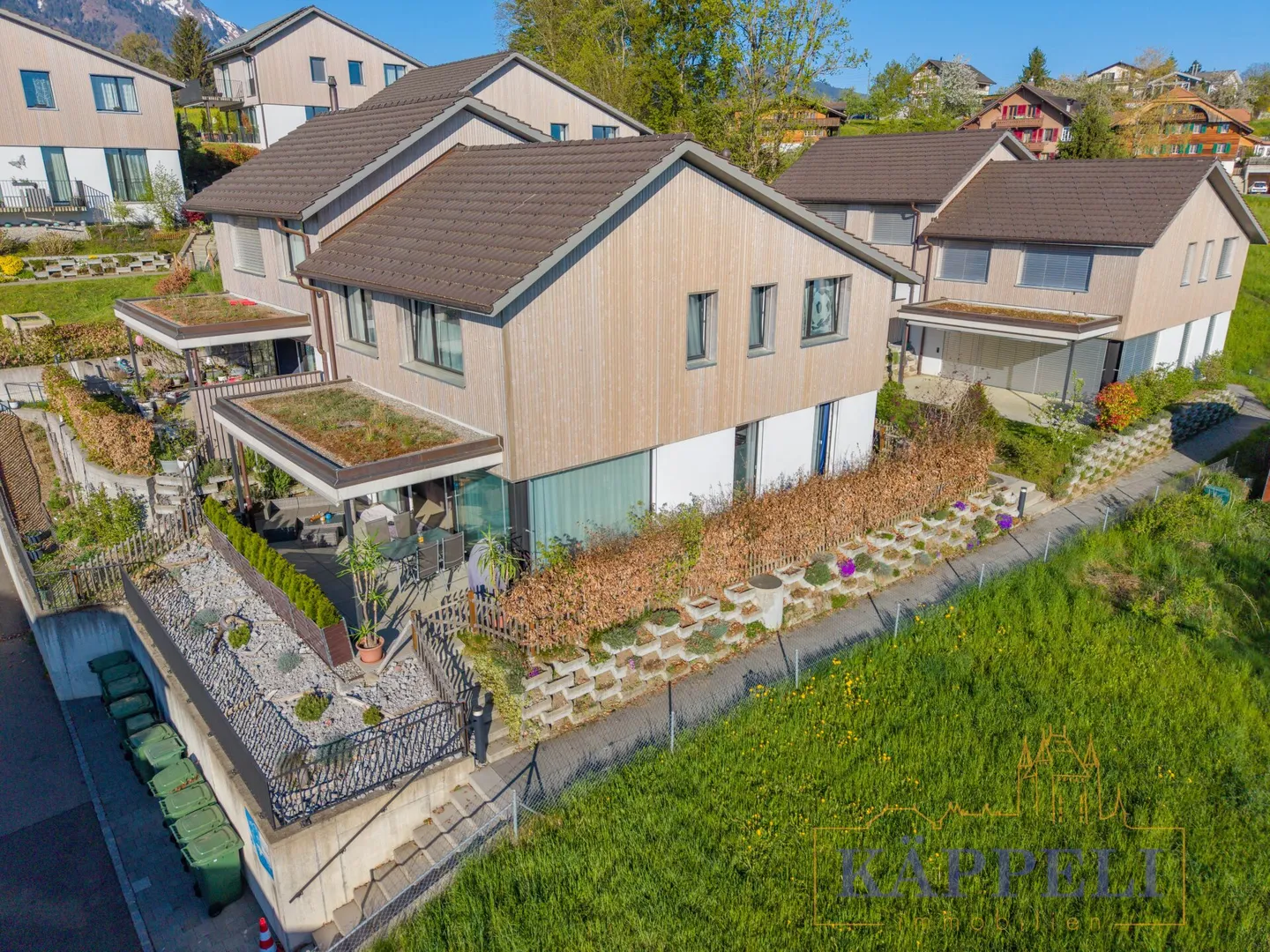 6.5 Room Semi-Detached Family House with Mountain View in Uebeschi - Photo 19 of 21