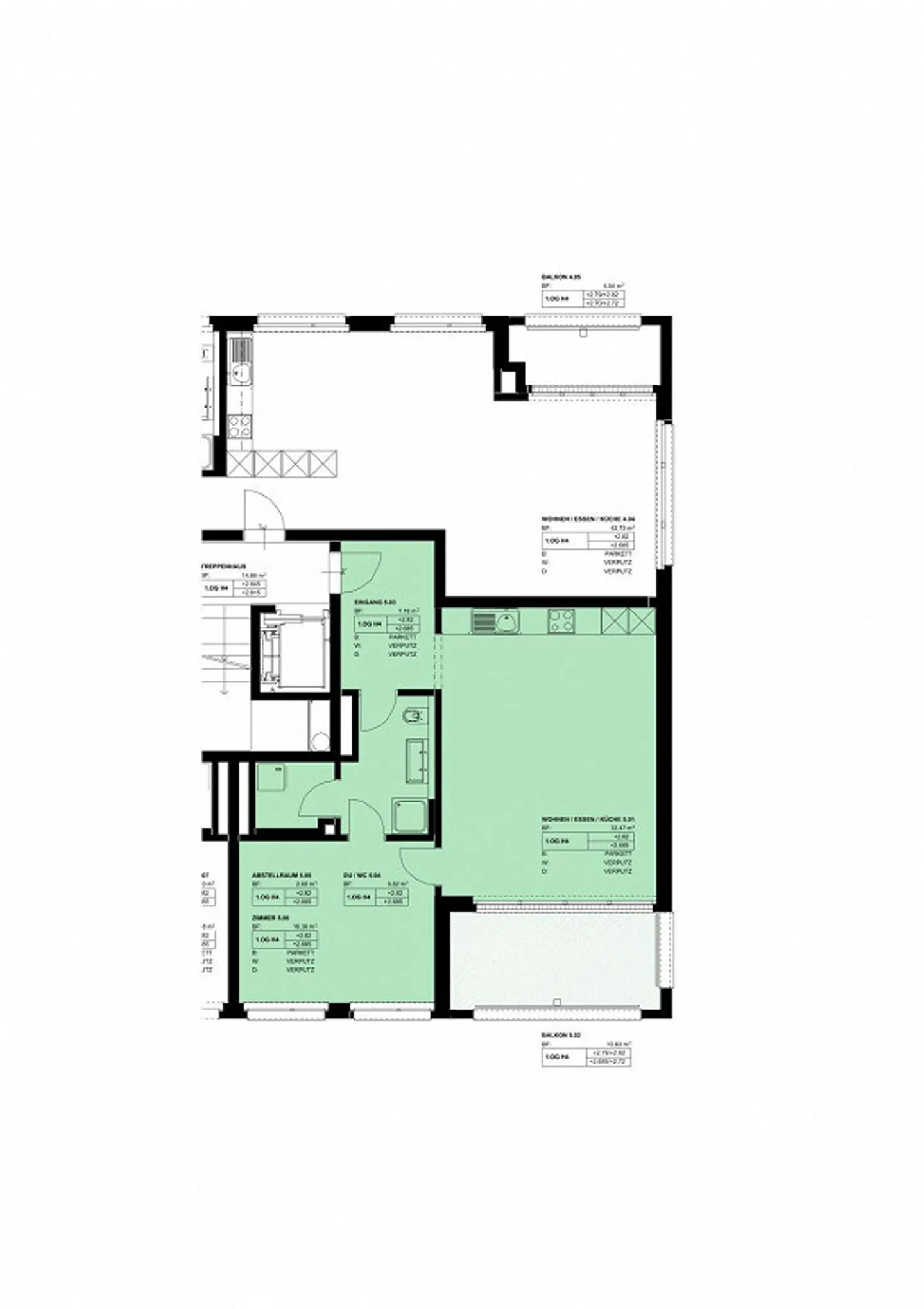 Ampio appartamento di 2,5 locali in affitto - Foto 2 di 5