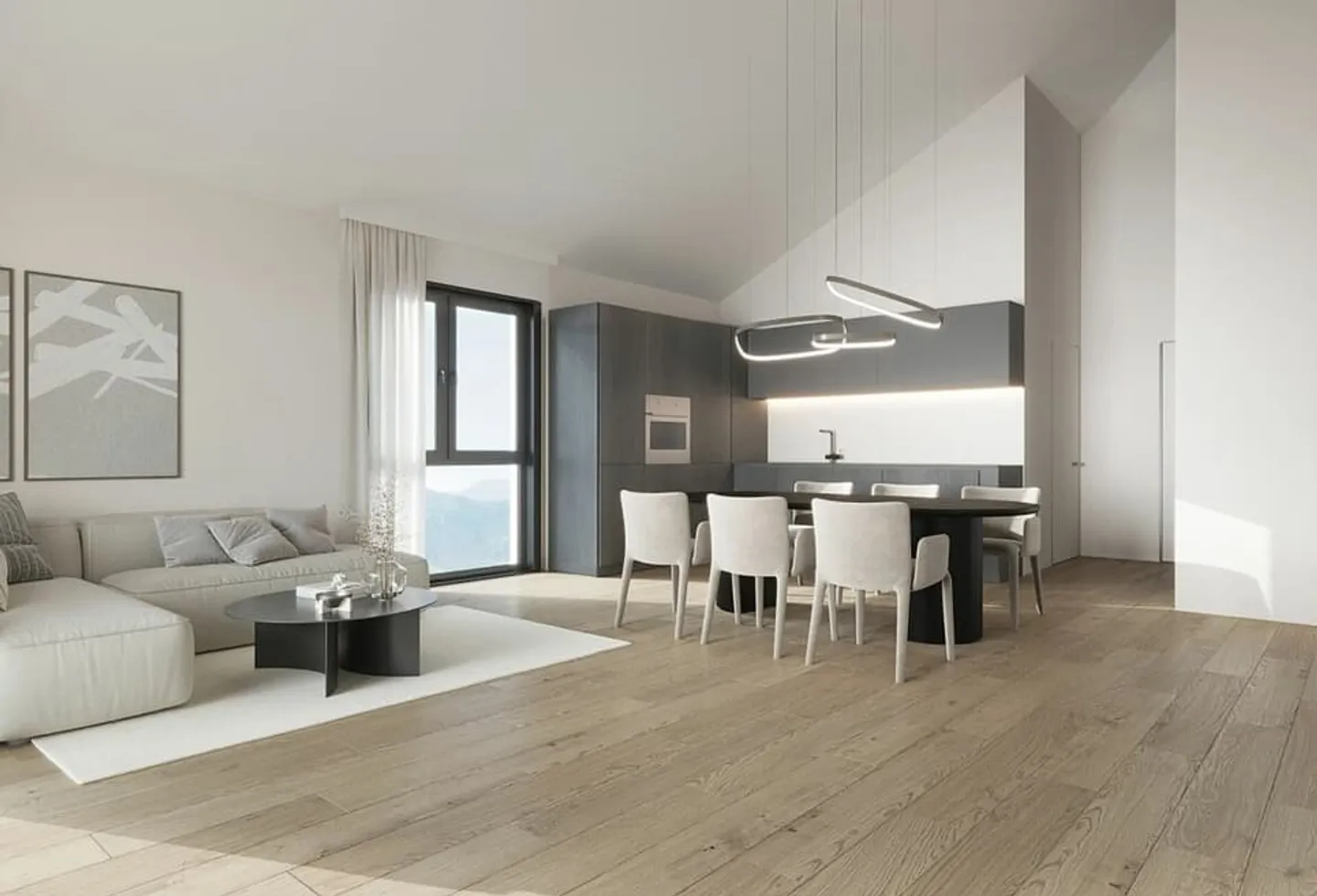 Studio on the 1st floor in Sion - Photo 4 of 6