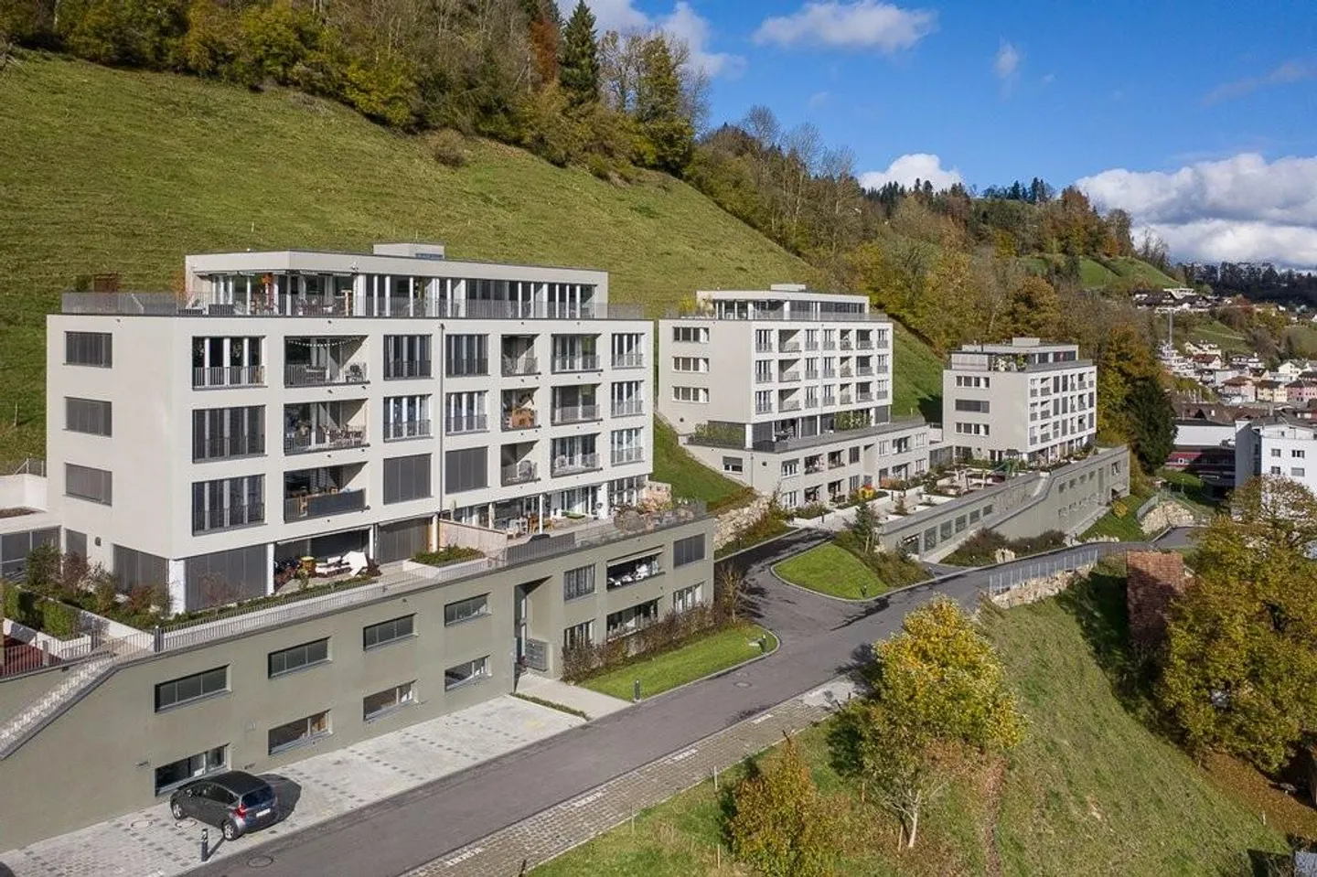 Schöne 3.5-Zimmer-Wohnung mit toller Aussicht - Foto 1 von 9