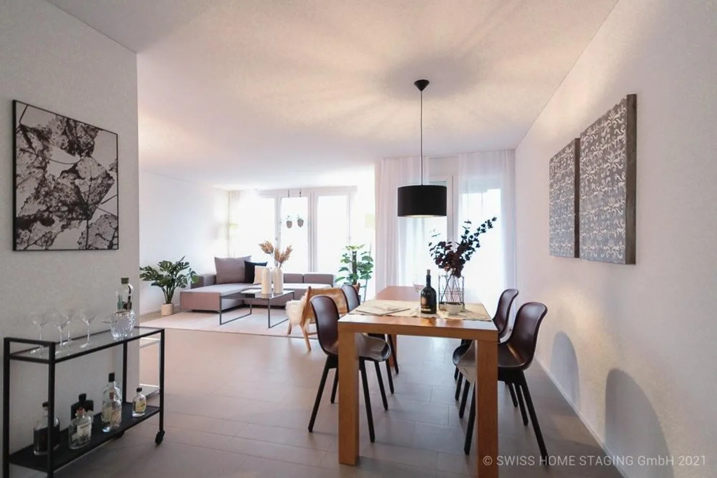 Schöne 3.5-Zimmer-Wohnung mit toller Aussicht - Foto 2 von 9
