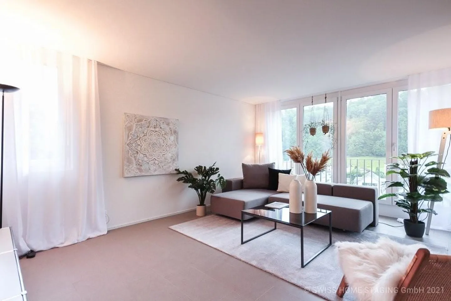 Schöne 3.5-Zimmer-Wohnung mit toller Aussicht - Foto 4 von 9