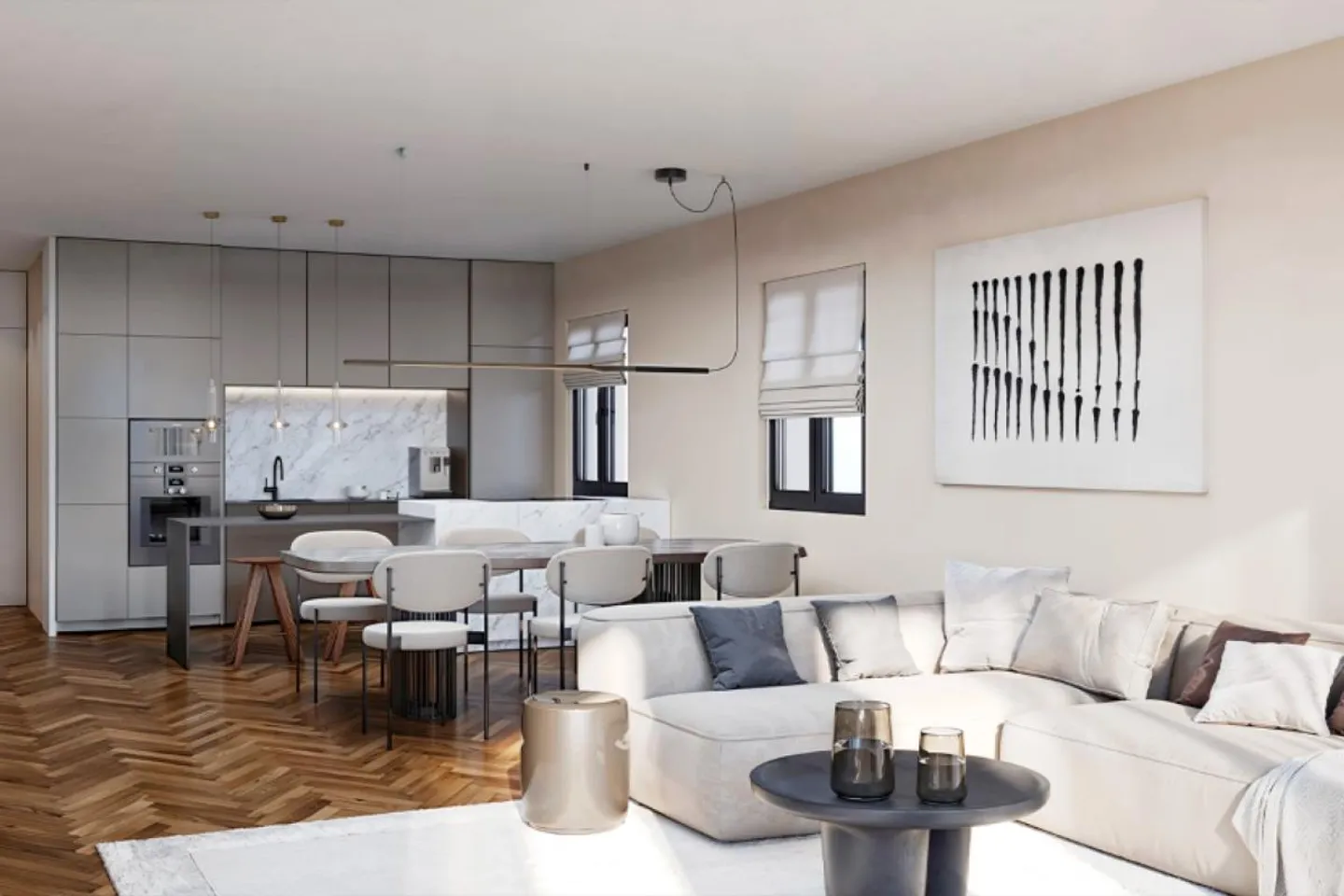 Due nuovi ed eleganti appartamenti di 2,5 stanze - Foto 3 di 9