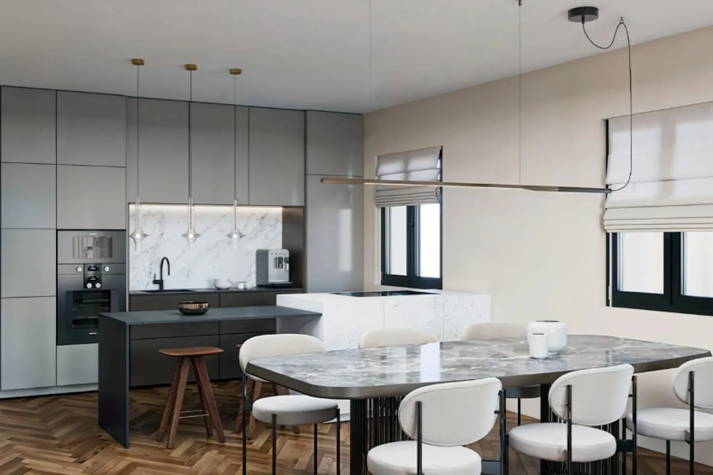 Due nuovi ed eleganti appartamenti di 2,5 stanze - Foto 4 di 9