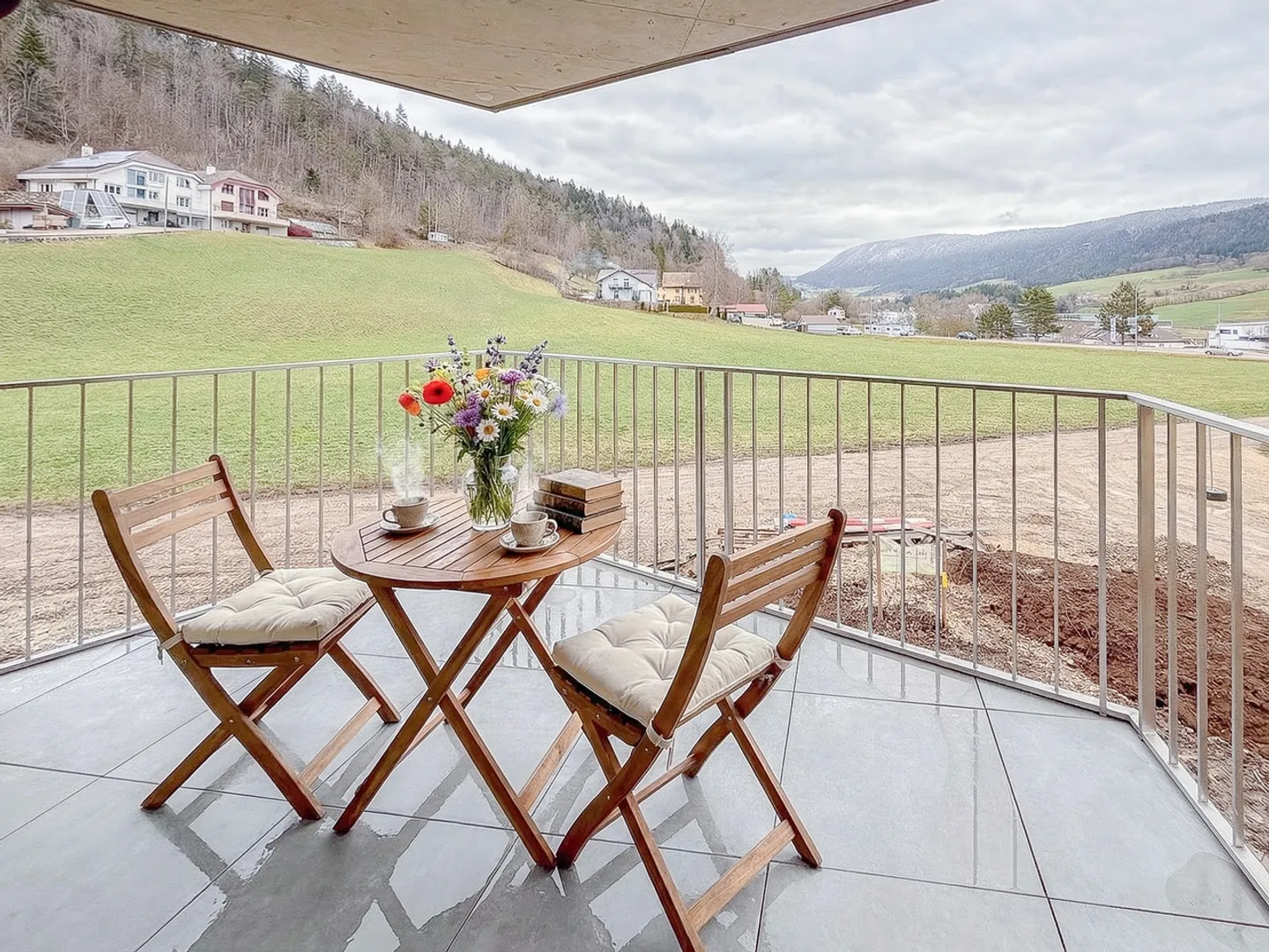 Appartamento nuovo di 4,5 locali con balcone Campagne Pernod, lotto B6 - Foto 5 di 16