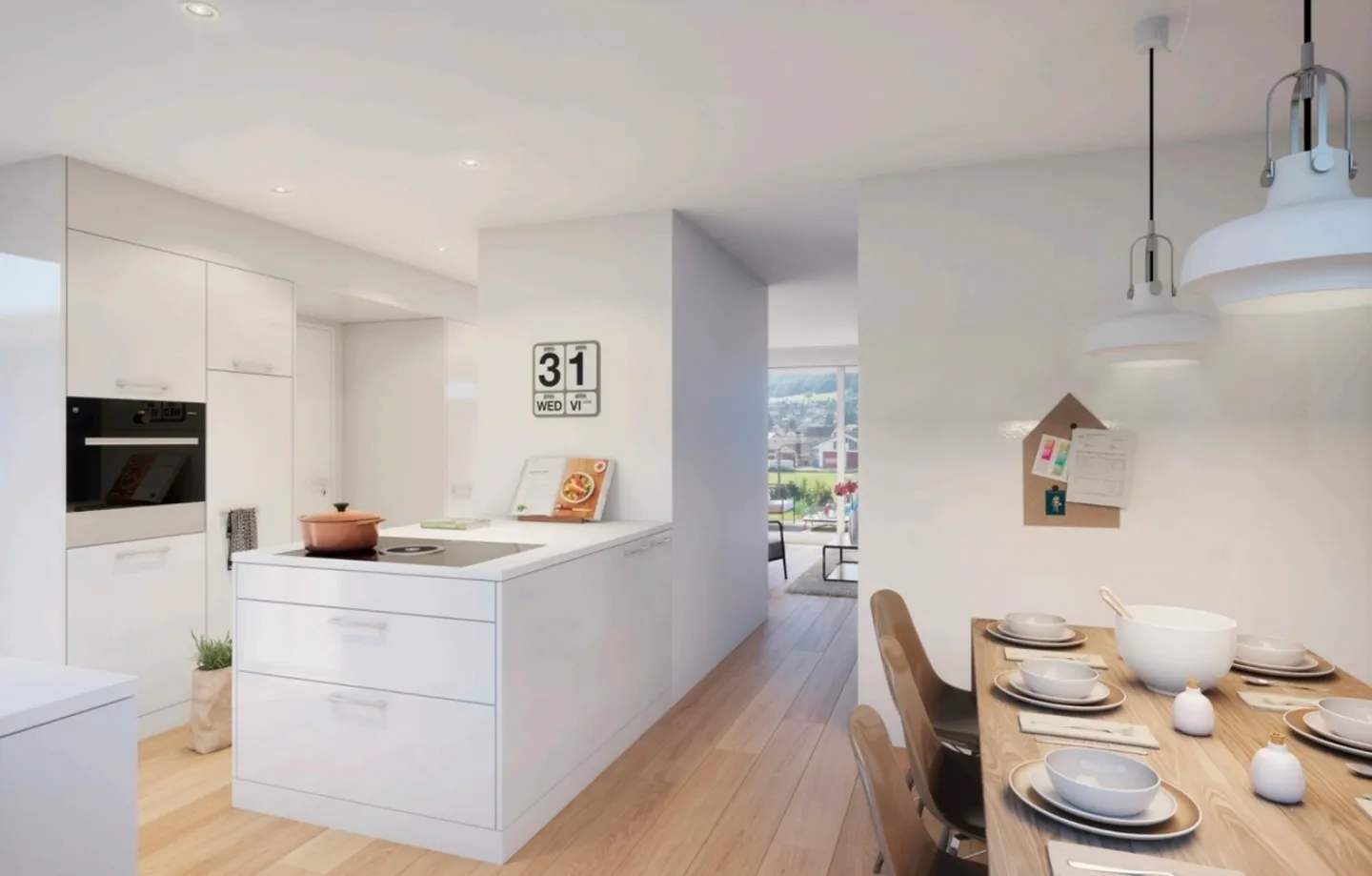 Nouveaux maisons individuelles 5 1D2 chambres avec garage souterrain - Photo 2 sur 6