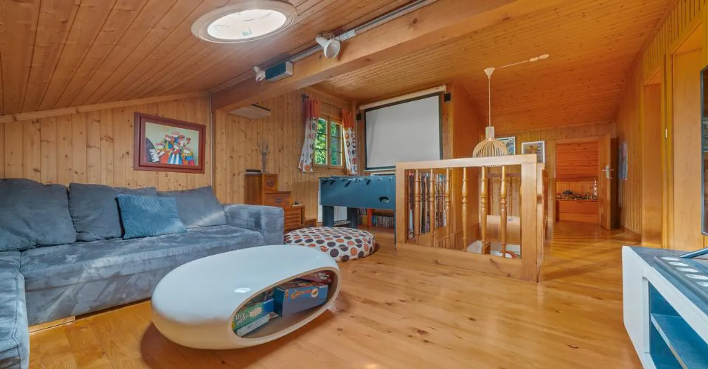 In der Nähe von Gryon - Außergewöhnliches Panorama auf den Muveran und die Dents-du-Midi Geräumiges Chalet ohne Lärm mit 2,5 unabhängigen Zimmern - Foto 10 von 13