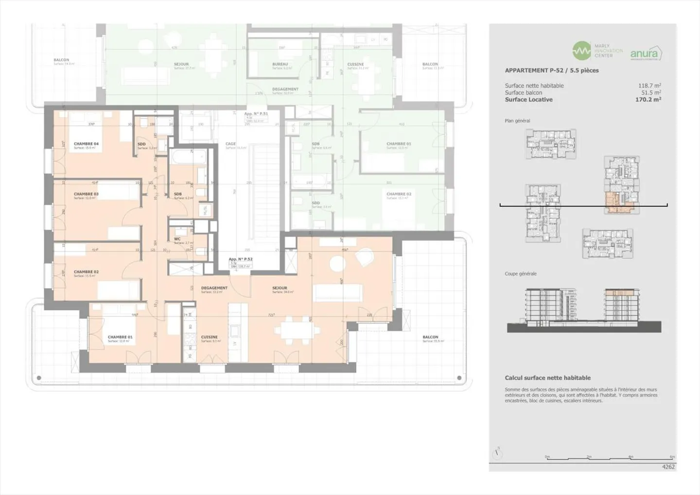 Prairie 4 - Appartamento attico di 5,5 stanze - Foto 6 di 6