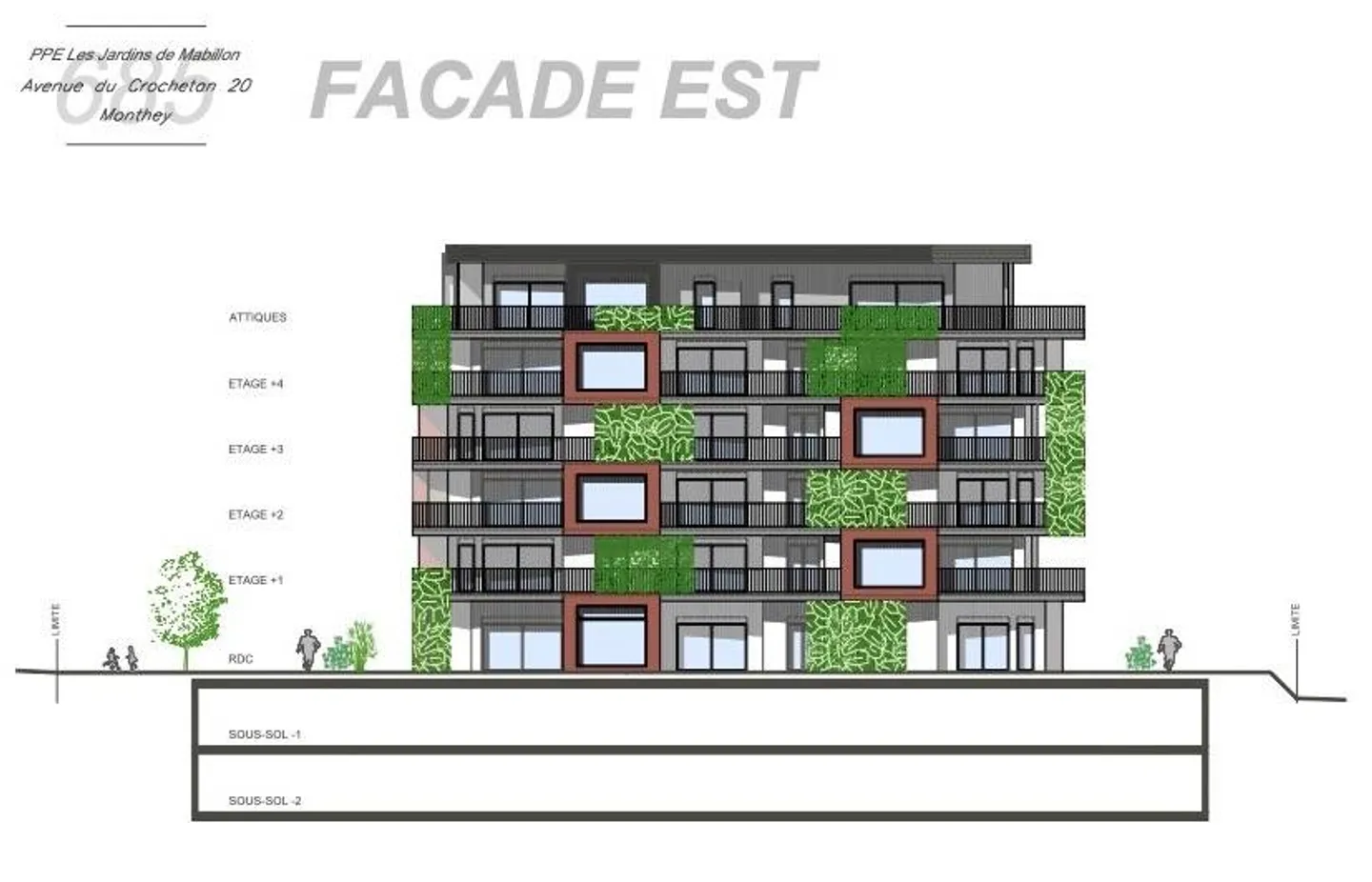 Minergie with a large balcony to the east - Photo 11 of 13