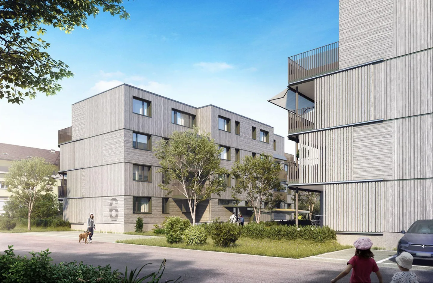 Modernes Apartment in Münchenstein - Foto 1 von 11