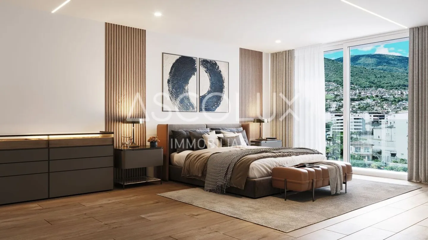 Residenza Cataleya – Appartamento 5.5 stanze con vista in posizione privilegiata - Foto 9 di 13