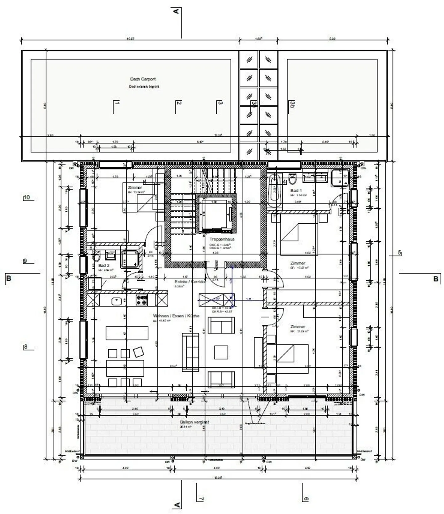 Modernes Apartment mit grossem Balkon - Foto 11 von 11