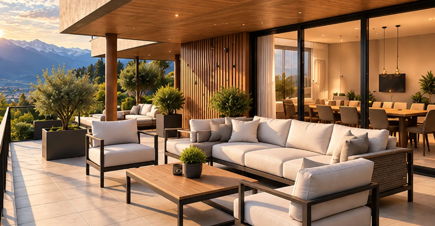 Exceptional villa with swimming pool and panoramic view of the Alps - Photo 4 of 13