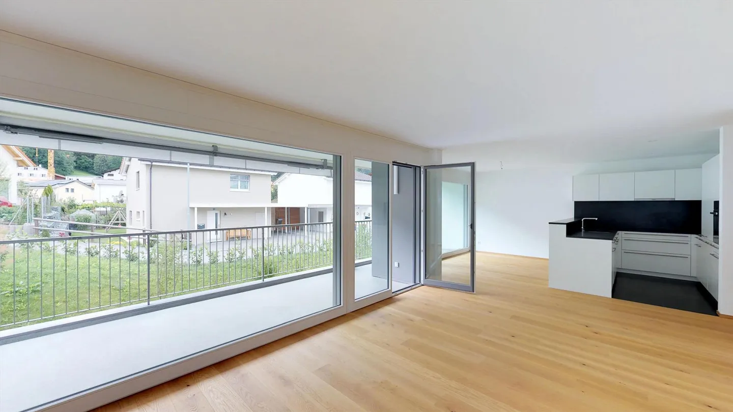 Appartement moderne de 4,5 pièces avec balcon - Photo 2 sur 7