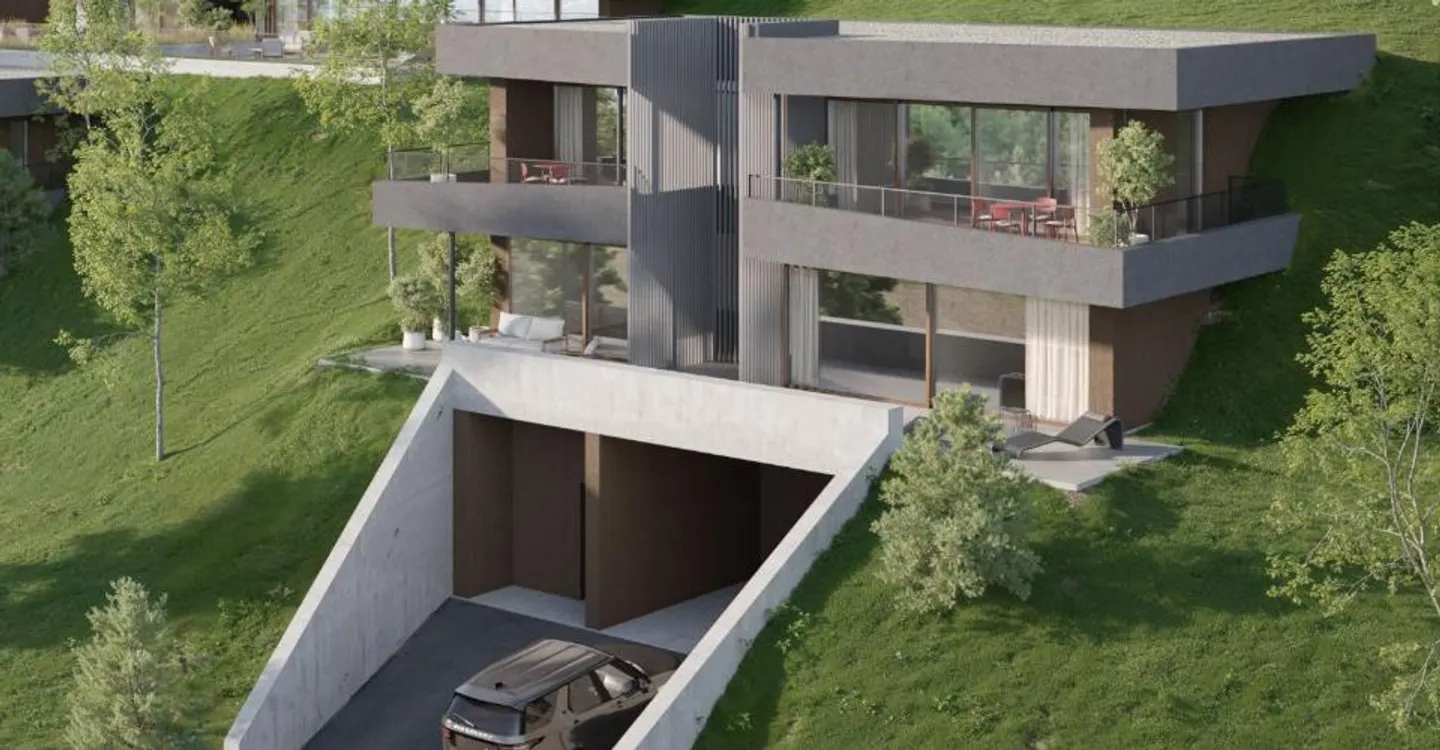 Exceptional villa with swimming pool and panoramic view of the Alps - Photo 7 of 13