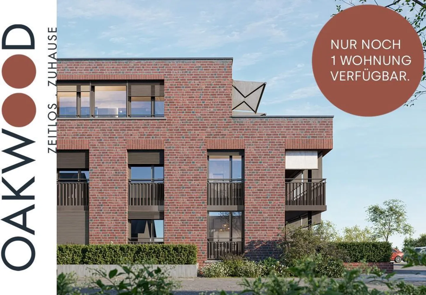Nouveau Oakwood – Dernier appartement de 3,5 pièces disponible - Photo 1 sur 7