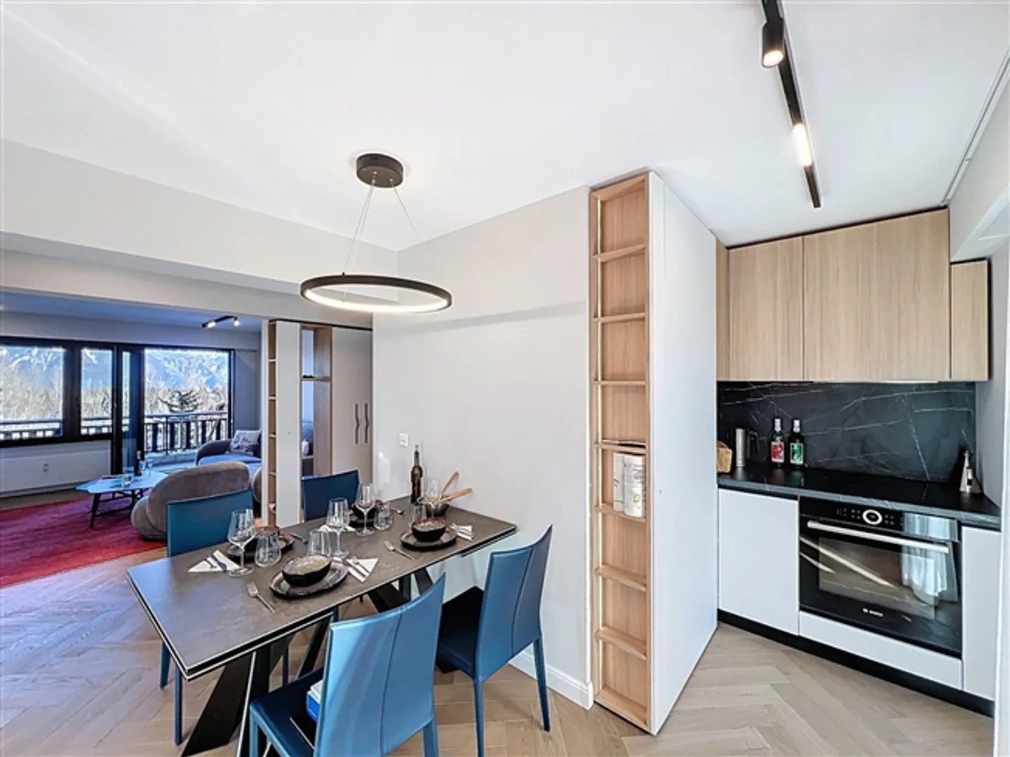 Appartement lumineux de 4,5 pièces au centre de Crans-Montana - Photo 5 sur 12