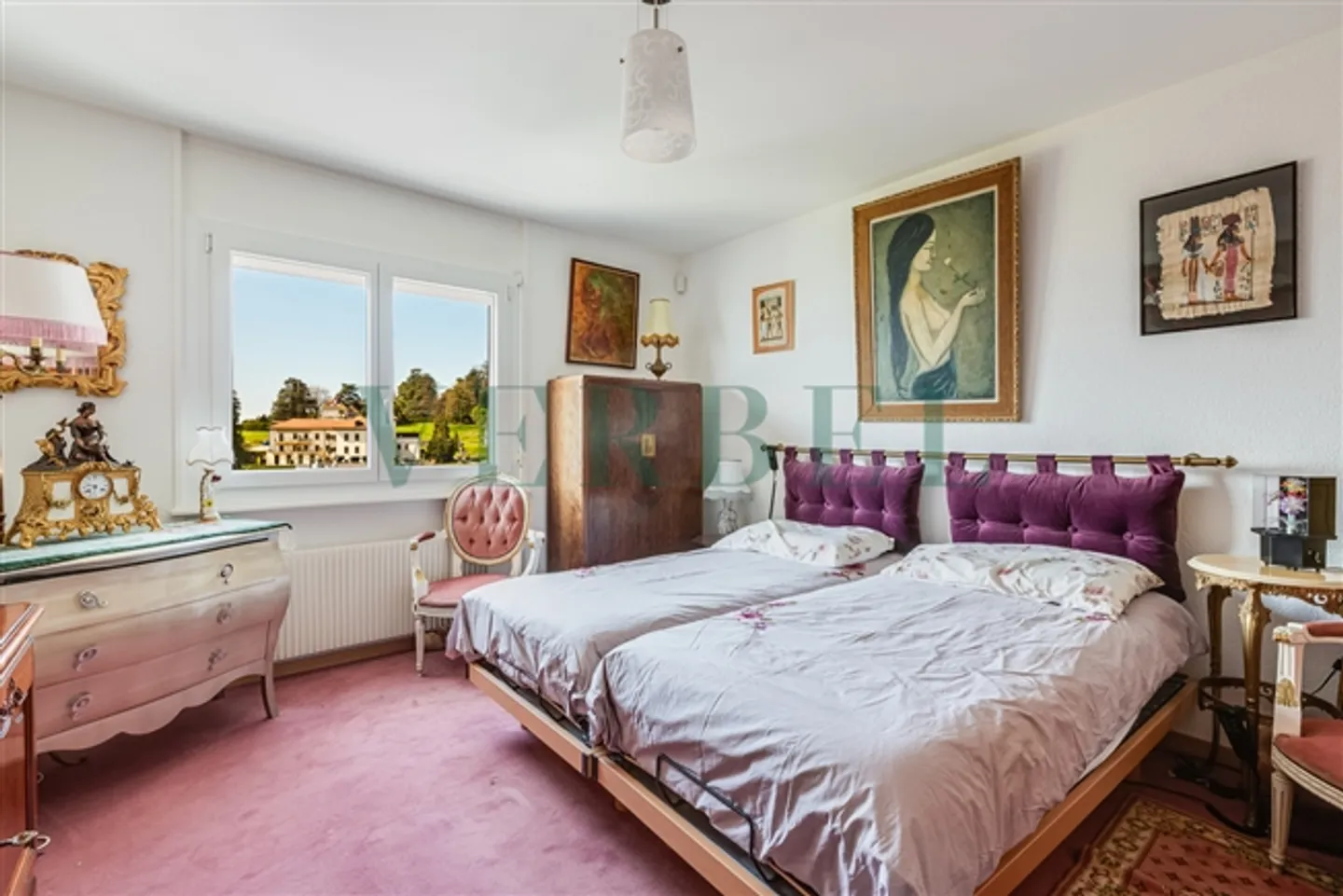 Appartement lumineux de 3,5 pièces au 9ème étage avec vue sur le lac Léman - Photo 5 sur 7