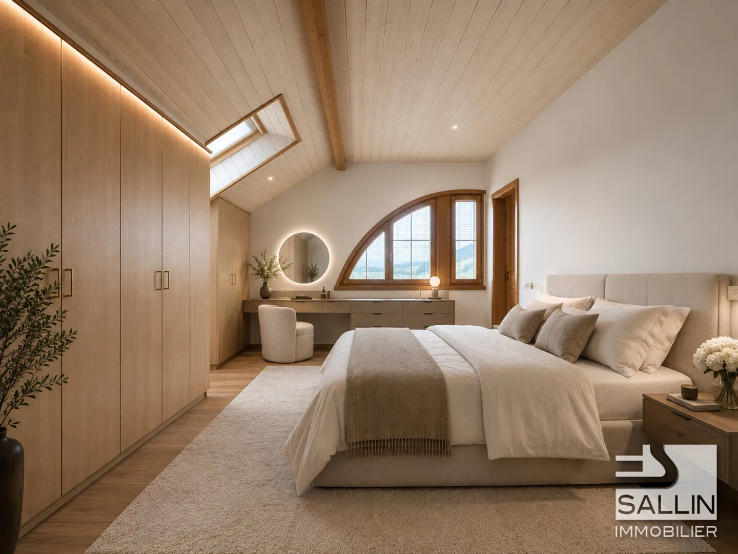 Elegant property with 6½ rooms of approx. 250 m², pool, spa and garage - Photo 7 of 12